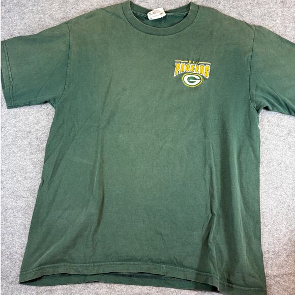 Vintage Lee Sport Green Bay Packers Shirt Large NFL Football Sports Retro Tee - Picture 1 of 7